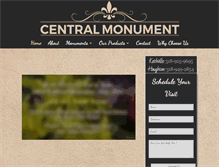 Tablet Screenshot of centralmonument.com